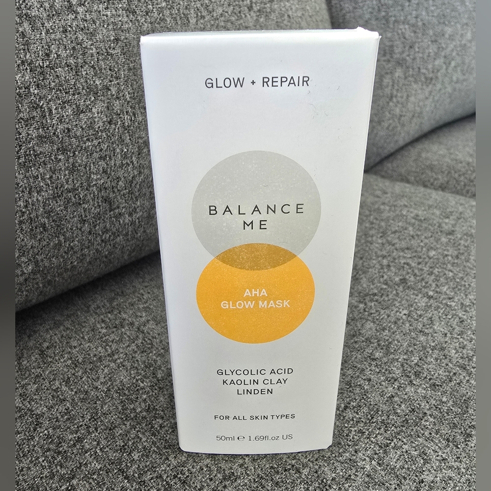 Balance Me AHA Glow Mask 1.69 Fl Oz